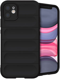 Imoshion EasyGrip Backcover voor de Apple iPhone 11 - Zwart