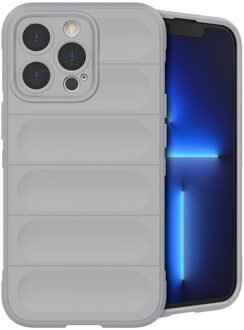 Imoshion EasyGrip Backcover voor de Apple iPhone 13 Pro - Grijs