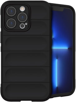 Imoshion EasyGrip Backcover voor de Apple iPhone 13 Pro - Zwart