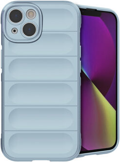 Imoshion EasyGrip Backcover voor de Apple iPhone 14 - Lichtblauw