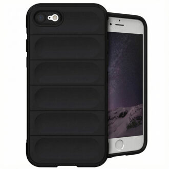 Imoshion EasyGrip Backcover voor de Apple iPhone SE (2022 / 2020) / 8 / 7 - Zwart