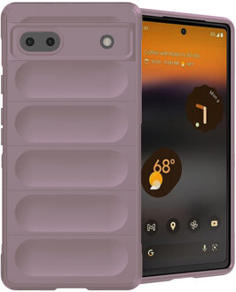 Imoshion EasyGrip Backcover voor de Google Pixel 6a - Paars