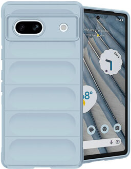 Imoshion EasyGrip Backcover voor de Google Pixel 7a - Lichtblauw