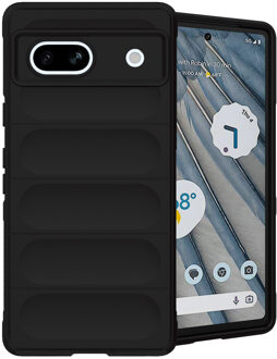Imoshion EasyGrip Backcover voor de Google Pixel 7a - Zwart