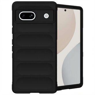 Imoshion EasyGrip Backcover voor de Google Pixel 7a - Zwart
