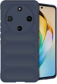 Imoshion EasyGrip Backcover voor de Honor Magic 6 Lite - Donkerblauw