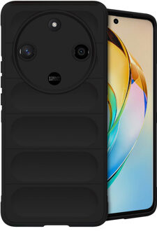 Imoshion EasyGrip Backcover voor de Honor Magic 6 Lite - Zwart