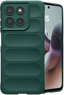 Imoshion EasyGrip Backcover voor de Motorola Moto G56 - Donkergroen