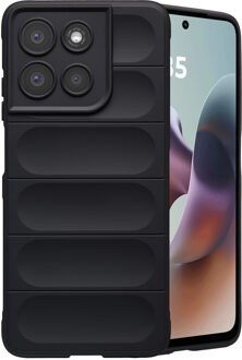 Imoshion EasyGrip Backcover voor de Motorola Moto G56 - Zwart