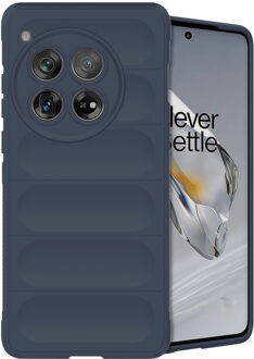 Imoshion EasyGrip Backcover voor de OnePlus 12 - Donkerblauw