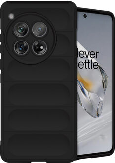 Imoshion EasyGrip Backcover voor de OnePlus 12 - Zwart