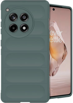 Imoshion EasyGrip Backcover voor de OnePlus 12R - Donkergroen