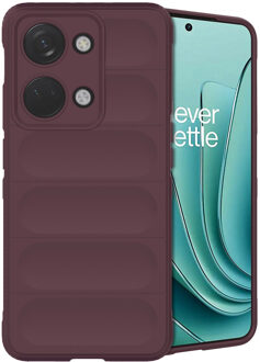 Imoshion EasyGrip Backcover voor de OnePlus Nord 3 - Aubergine