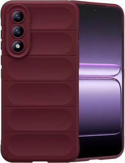 Imoshion EasyGrip Backcover voor de OnePlus Nord 5 - Aubergine Paars