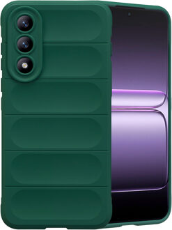 Imoshion EasyGrip Backcover voor de OnePlus Nord 5 - Donkergroen