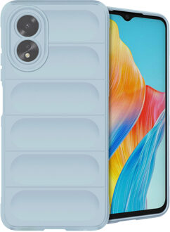 Imoshion EasyGrip Backcover voor de Oppo A18 / Oppo A38 - Lichtblauw