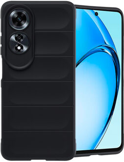 Imoshion EasyGrip Backcover voor de Oppo A60 4G - Zwart