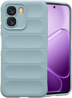 Imoshion EasyGrip Backcover voor de Oppo A6x (5G) - Lichtblauw