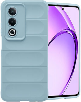 Imoshion EasyGrip Backcover voor de Oppo A80 5G - Lichtblauw