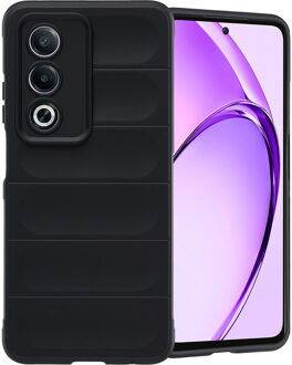 Imoshion EasyGrip Backcover voor de Oppo A80 5G - Zwart