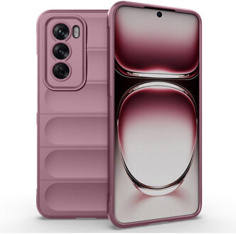 Imoshion EasyGrip Backcover voor de Oppo Reno 12 - Paars