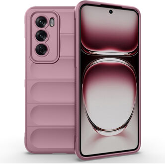 Imoshion EasyGrip Backcover voor de Oppo Reno 12 Pro - Paars