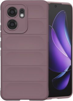 Imoshion EasyGrip Backcover voor de Oppo Reno 13 F (5G) - Paars