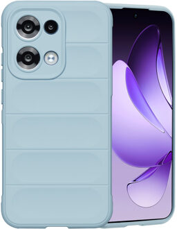 Imoshion EasyGrip Backcover voor de Oppo Reno 13 - Lichtblauw