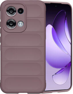 Imoshion EasyGrip Backcover voor de Oppo Reno 13 - Paars