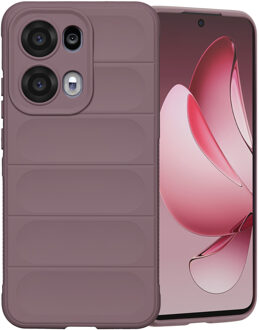 Imoshion EasyGrip Backcover voor de Oppo Reno 13 Pro - Paars