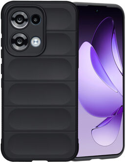 Imoshion EasyGrip Backcover voor de Oppo Reno 13 - Zwart