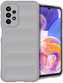Imoshion EasyGrip Backcover voor de Samsung Galaxy A23 (5G) - Grijs