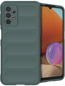 Imoshion EasyGrip Backcover voor de Samsung Galaxy A32 (5G) - Donkergroen