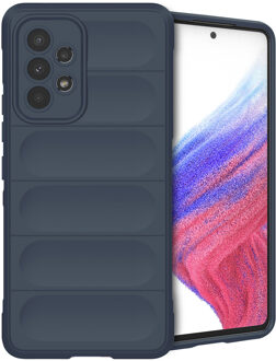 Imoshion EasyGrip Backcover voor de Samsung Galaxy A53 - Donkerblauw