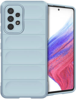 Imoshion EasyGrip Backcover voor de Samsung Galaxy A53 - Lichtblauw