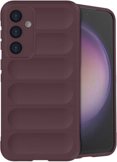 Imoshion EasyGrip Backcover voor de Samsung Galaxy S23 FE - Aubergine