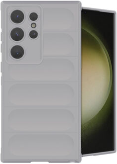 Imoshion EasyGrip Backcover voor de Samsung Galaxy S24 Ultra - Grijs