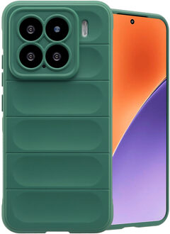 Imoshion EasyGrip Backcover voor de Xiaomi 15 - Donkergroen