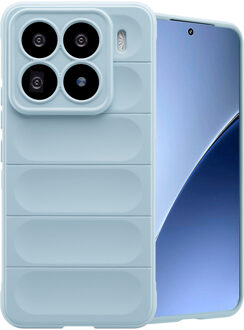 Imoshion EasyGrip Backcover voor de Xiaomi 15 Pro - Lichtblauw