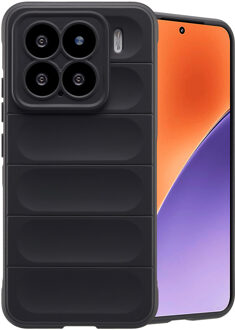 Imoshion EasyGrip Backcover voor de Xiaomi 15 - Zwart