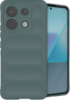 Imoshion EasyGrip Backcover voor de Xiaomi Poco X6 Pro - Donkergroen