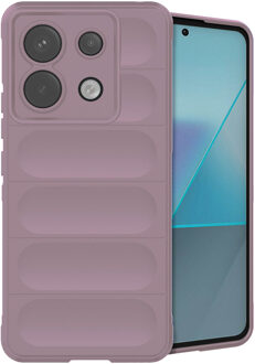 Imoshion EasyGrip Backcover voor de Xiaomi Poco X6 Pro - Paars