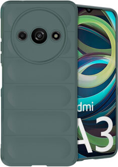 Imoshion EasyGrip Backcover voor de Xiaomi Redmi A3 - Donkergroen