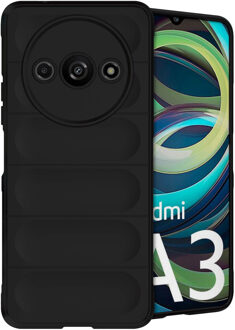 Imoshion EasyGrip Backcover voor de Xiaomi Redmi A3 - Zwart
