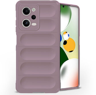 Imoshion EasyGrip Backcover voor de Xiaomi Redmi Note 12 Pro (5G) - Paars