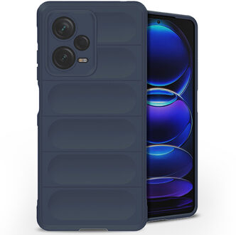 Imoshion EasyGrip Backcover voor de Xiaomi Redmi Note 12 Pro Plus - Donkerblauw