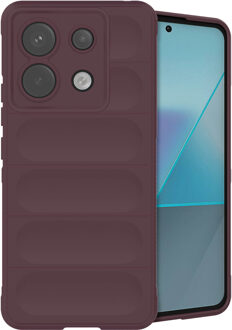 Imoshion EasyGrip Backcover voor de Xiaomi Redmi Note 13 Pro (5G) - Aubergine