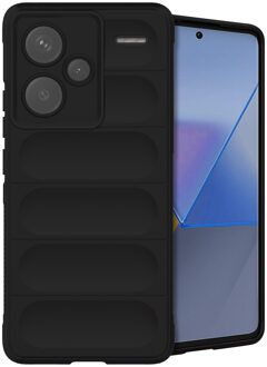 Imoshion EasyGrip Backcover voor de Xiaomi Redmi Note 13 Pro Plus (5G) - Zwart