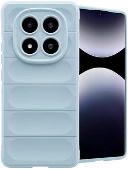 Imoshion EasyGrip Backcover voor de Xiaomi Redmi Note 14 Pro (5G) - Lichtblauw