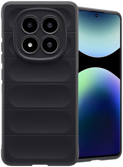 Imoshion EasyGrip Backcover voor de Xiaomi Redmi Note 14 Pro Plus (5G) - Zwart